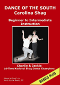 Carolina Shag - Basics Plus - Vol. 1 by Charlie Womble and Jackie McGee