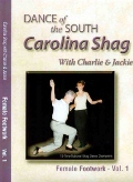 Carolina Shag - Female Footwork - Vol. 1 by Charlie Womble and Jackie McGee