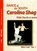 Carolina Shag - Male Lead - Vol. 1 by Charlie Womble and Jackie McGee